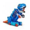 Camión Dinosaurio T-Rex Gigante 2 en 1: Transportador de Autos y Maletín Almacenador